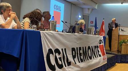 19/06/2023, attivo regionale CGIL Piemonte: rilancio della mobilitazione insieme a Maurizio Landini
