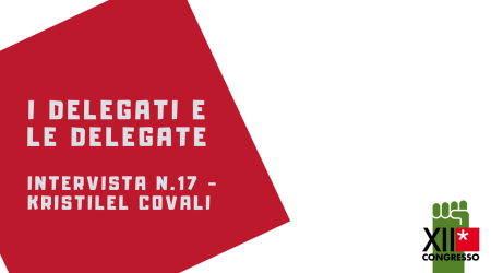 I delegati delle categorie: Kristilel Covali, FLAI