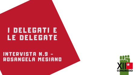 Le delegate delle categorie: Rosangela Mesiano, FLC